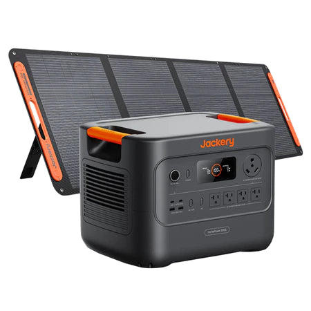 Jackery Explorer 3000 v2 Portable Power Station 3072Wh/3600W LiFePO4 การชาร์จเร็วสำหรับกรณีฉุกเฉิน ไฟดับ และการตั้งแคมป์