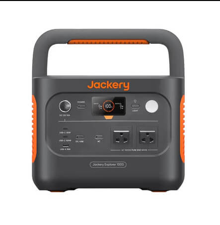 【เก็บเงินปลายทาง】 Jackery Explorer 1000v2เครื่องสำรองไฟพกพา  220V Portable Power Station 1070Wh|1500W LiFePO4 แบตสำรองแบบพกพาสําหรับ Camping