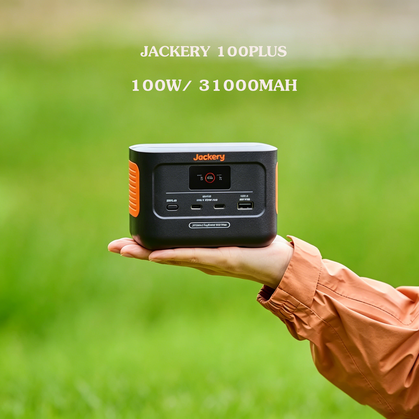 Jackery 100Plus 100W/ 31000mAh แบตLiFePO4 ชาร์จเร็ว100W max แบตเตอรี่ขึ้นเครื่องบินได้