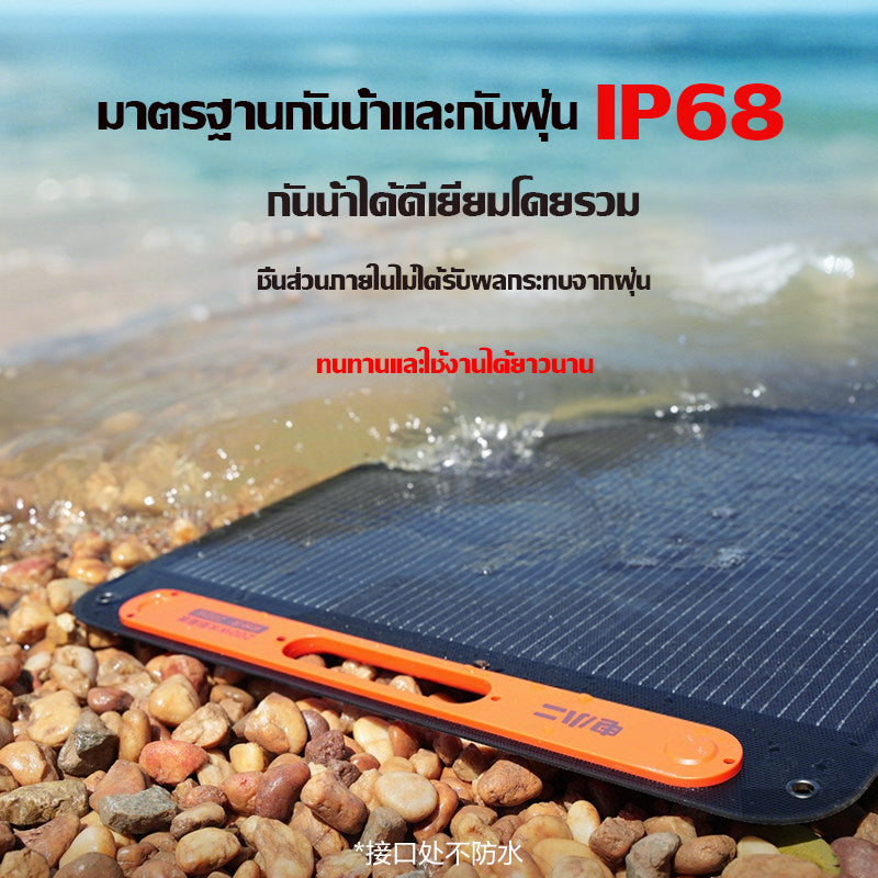 Jackery โซลาร์ซากา แผงโซลาร์เซลล์ 200 w Solar Panel