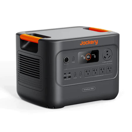 Jackery Explorer 3000 v2 Portable Power Station 3072Wh/3600W LiFePO4 การชาร์จเร็วสำหรับกรณีฉุกเฉิน ไฟดับ และการตั้งแคมป์