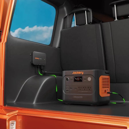 เครื่องควบคุมกระแสตรง-กระแสตรง Jackery สำหรับรถยนต์ Jackery DC-DC Alternator CAR Charger 600W