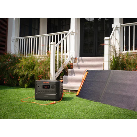 Jackery Explorer 3000 v2 Portable Power Station 3072Wh/3600W LiFePO4 การชาร์จเร็วสำหรับกรณีฉุกเฉิน ไฟดับ และการตั้งแคมป์