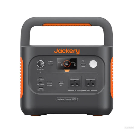 Jackery Explorer 1000v2 220V Portable Power Station 1070Wh|1500W LiFePO4 แบตสำรองแบบพกพาสําหรับ Camping