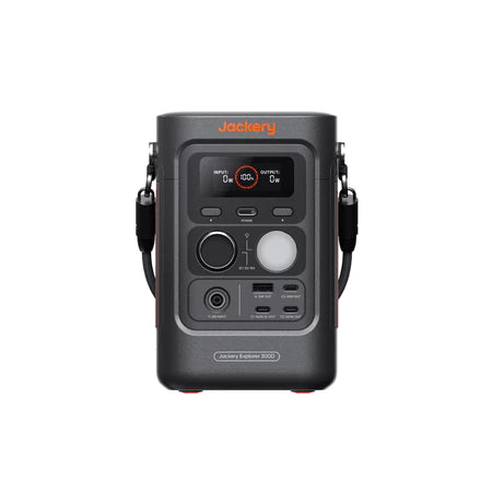 【เก็บเงินปลายทาง】Jackery 300D เครื่องสำรองไฟพกพา 300w/288Wh อาต์พุตสูงสุด 300W ชาร์จเร็วสองทาง สูงสุด 140W